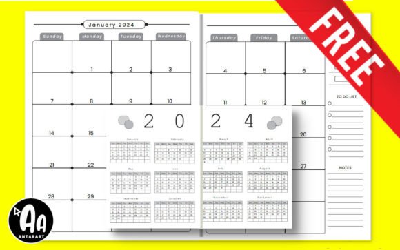Download Free 2024 Monthly Printable Planner Pdf - Monthly printable planner Collection