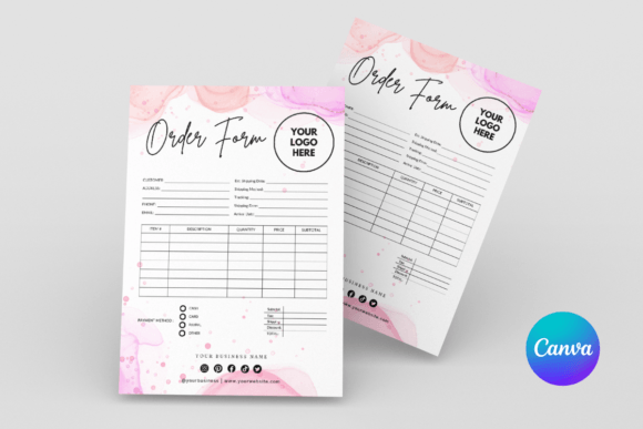 Download Editable Invoice Order Form Template - Order form Collection