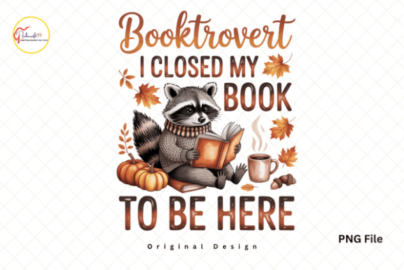 Download Raccoon Reading Fall Book Lover Tshirt - Premium Bundle