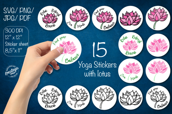 Download Quotes Round Stickers. Sticker Pack. - Premium Bundle